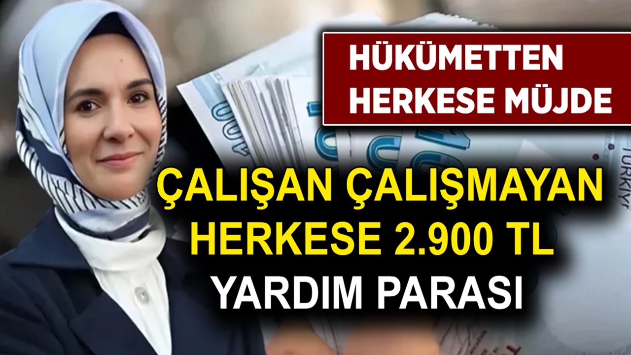 Aile ve Sosyal Hizmetler Bakanlığı'ndan 2.900 TL Ramazan Yardımı! PTT Üzerinden Paranızı Alın!