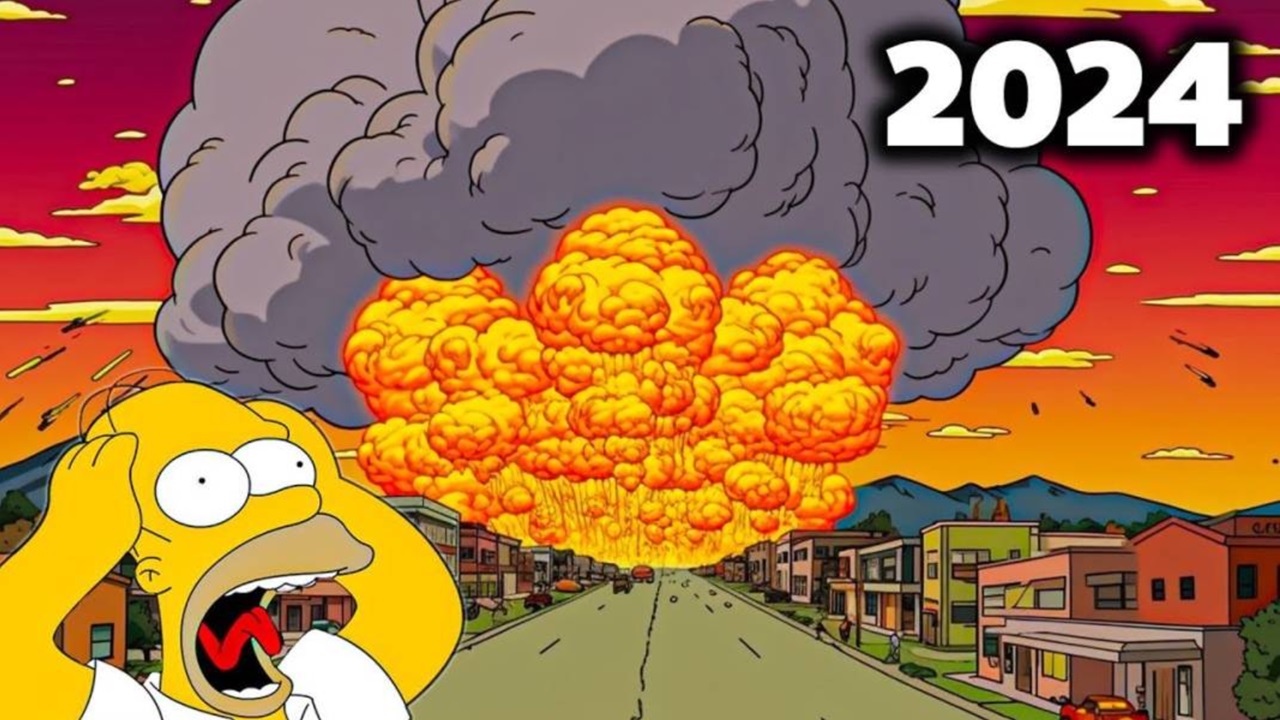 Simpsonsların yeni kehaneti gerçekleşirse yandık! 2024 Yılında nükleer savaşa hazır olun