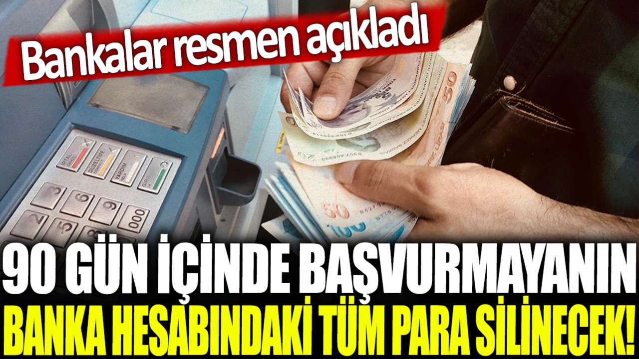 Ziraat Bankası resme duyurdu: 90 gün içinde başvurmayanın banka hesabındaki bakiye sıfırlanacak...