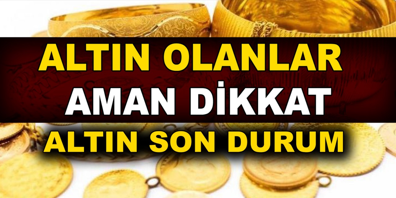 SON DAKİKA: Gram ve çeyrek altın fiyatı ne kadar, kaç TL?