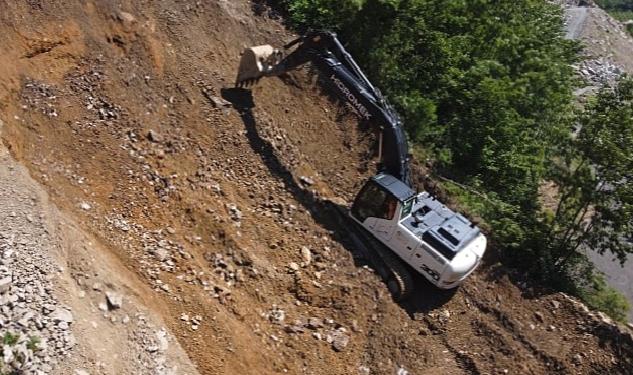 Başkan Sandıkçı: "Heyelanları ve heyelan risklerini ortadan kaldırıyoruz"