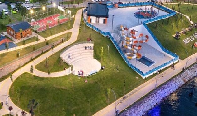 Gölcük Aquapark tamam sıra açılışta