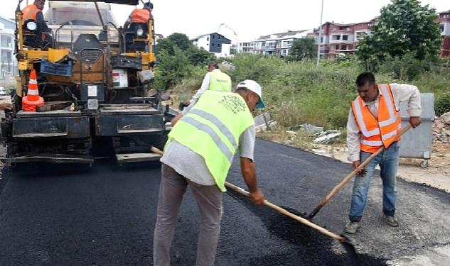 Nilüfer'de yol-asfalt çalışmaları hız kazandı