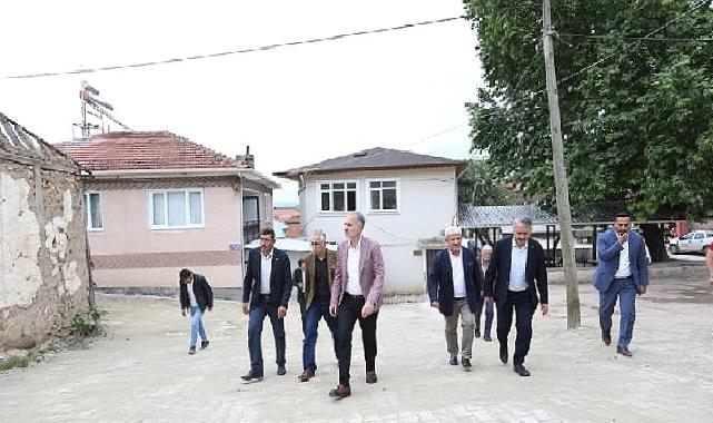 Çavuşköy Mahallesinin Altyapı Ve Parke Taş Kaplamaları Tamamlandı