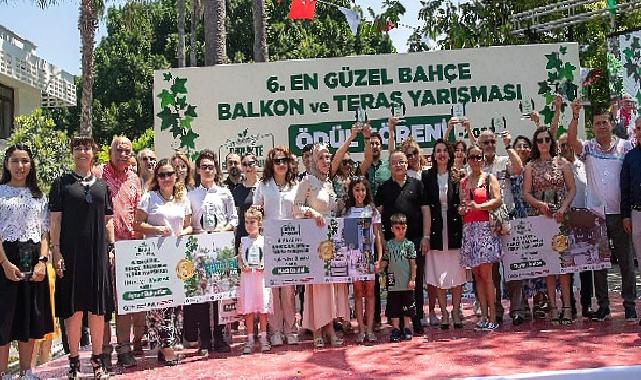 En güzel balkon yarışmasında ödüller verildi