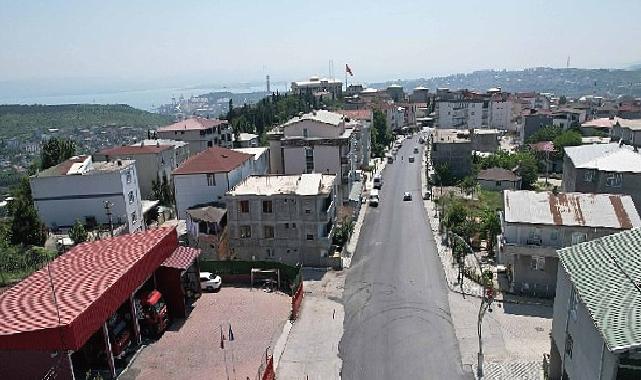 Dilovası İstiklal Caddesi yenilendi