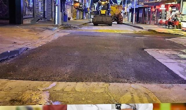 İzmit Alemdar Caddesi asfaltlandı