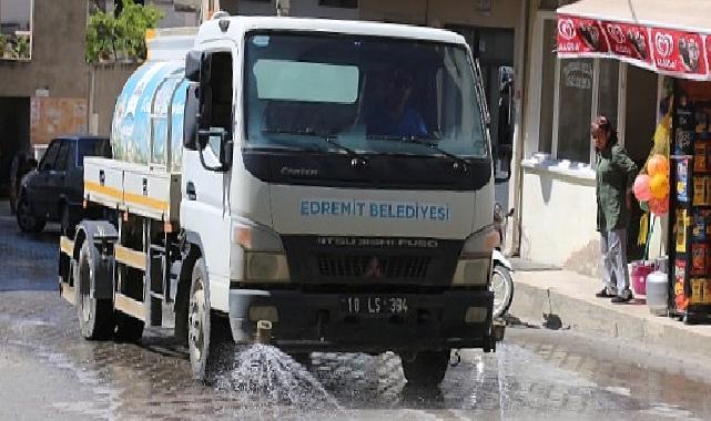 Edremit Belediyesi Kapsamlı Temizliklerine Devam Ediyor!