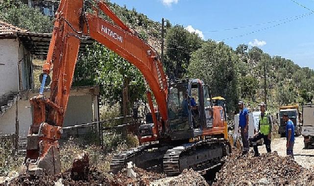 Kaş Aklar'ın içme suyu sorunu çözülüyor