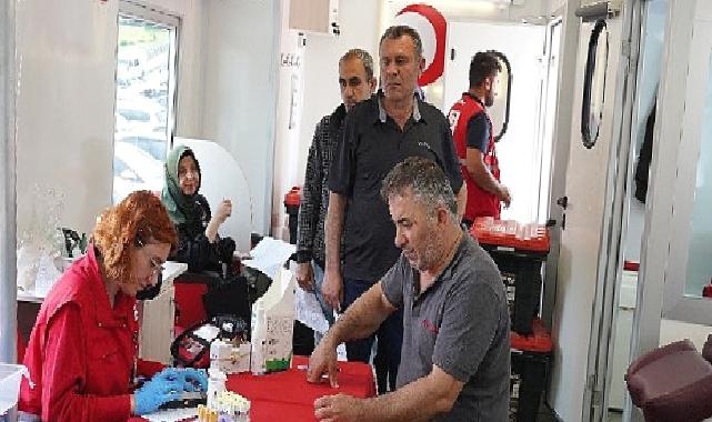 Beylikdüzü'nde kan bağışı noktası kuruldu