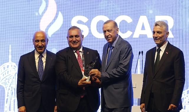 SOCAR Türkiye grup şirketlerinden SOCAR Petrol Ticaret, TİM'in açıkladığı "2022 İhracat Şampiyonları" listesinde 3. oldu