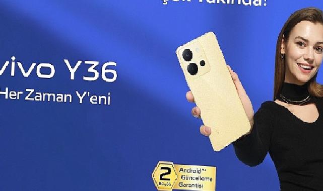 vivo Y Serisi'nin yeni yıldızı Y36 geliyor