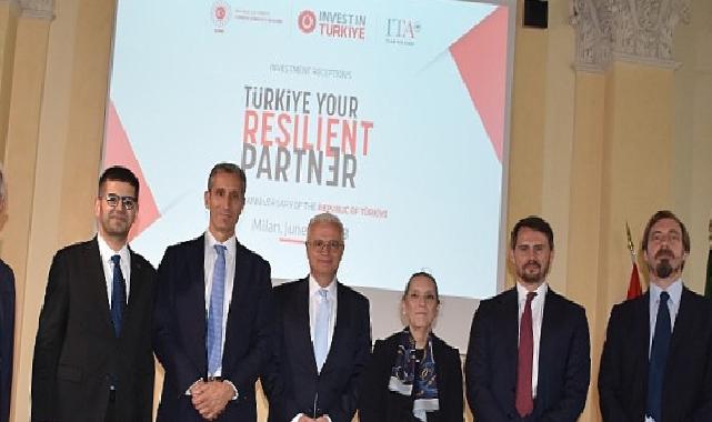 Türkiye Yüzyılı Yatırım Resepsiyonu Milano'da Gerçekleştirildi