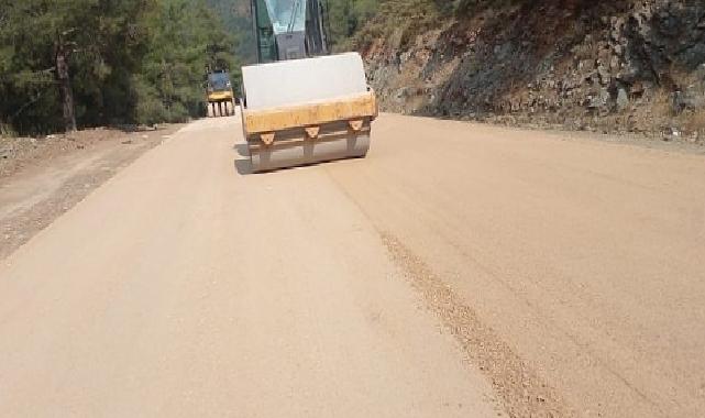 Muğla Büyükşehir Belediyesi'den, 40 Mahallede Yol Çalışması