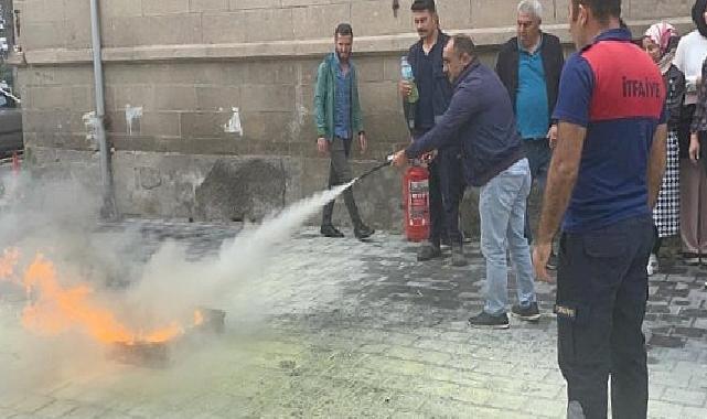 Nevşehir Belediyesi'nde iş sağlığı ve güvenliği eğitimi