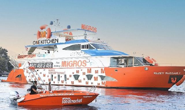 Migros Deniz Market yeni hizmetleriyle yeniden denize açıldı