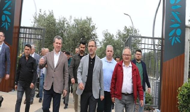 Gençlik ve Spor Bakanı Bergama'da