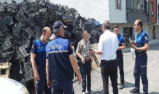 Gemlik Belediyesi Zabıta Müdürlüğü ekipleri saha denetimlerine devam ediyor