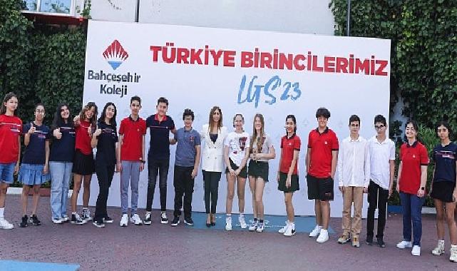 2023-LGS'de 58 Türkiye Birincisi Bahçeşehir Koleji'nden