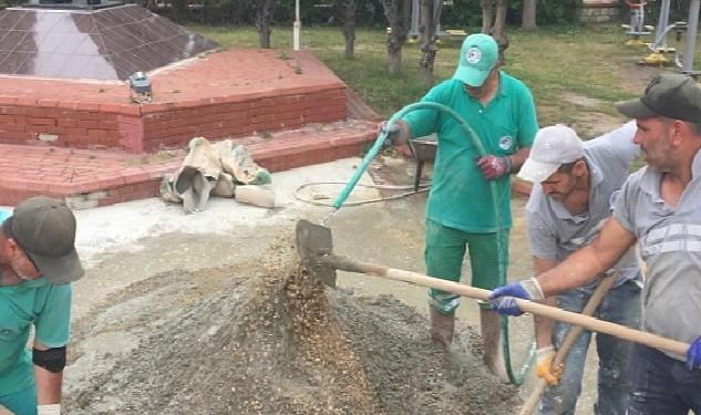 Milas Belediyesi Fen İşleri Ekipleri Çalışmalarına Devam Ediyor