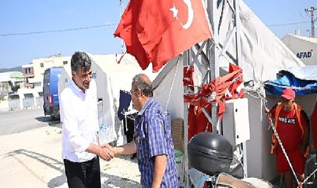 Başkan Kocaman bayramda Hatay'da