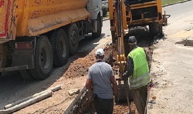 İZSU Balçova'da taşkın riskine karşı önlem alıyor