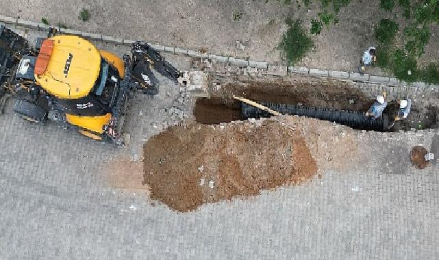 15 Temmuz Mahallesi Muhsin Yazıcıoğlu Bulvarı'nda yağmur suyu hattı için çalışmalar başladı