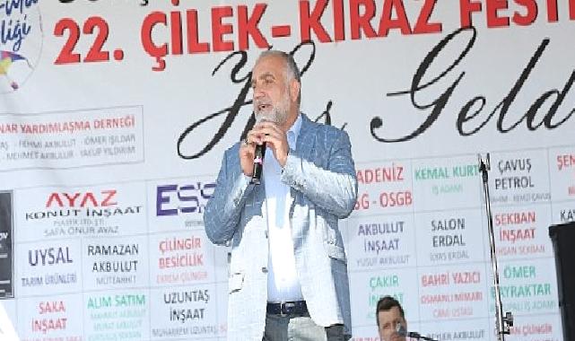 Başkan Sandıkçı'ya Sevgi Seli