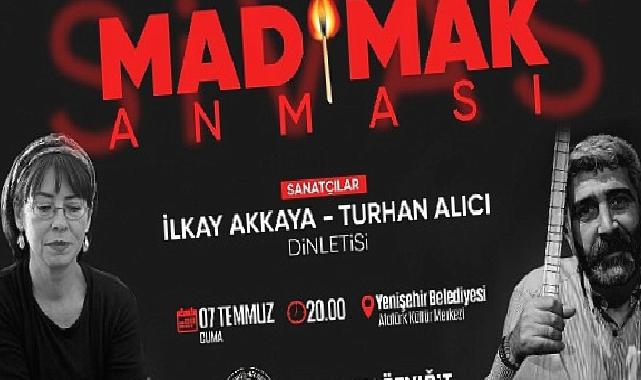 Madımak'ta yaşamını yitirenler Yenişehir'de anılacak