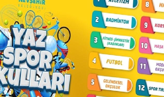 Nevşehir Belediyesi: Yaz Spor Okulları İçin Kayıtlar Başladı