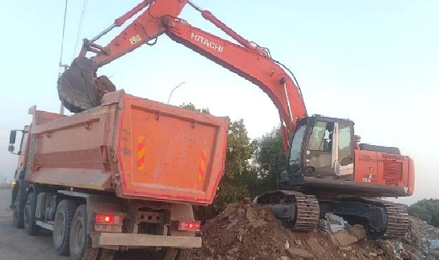 Tahtalı havzasına kaçak moloz dökümü yapanlar için araştırma başlatıldı