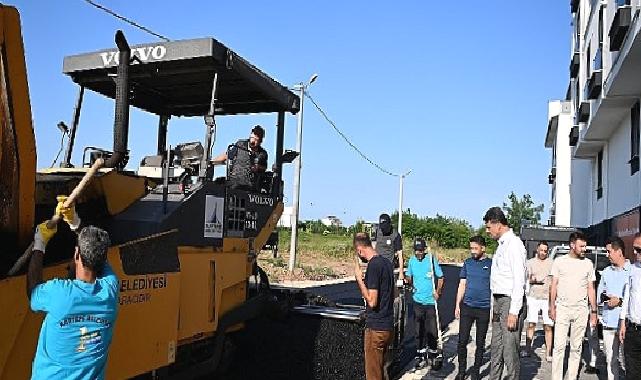 Kartepe'de yaz asfaltları  