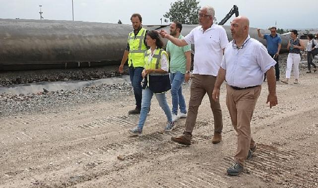 Kocaeli Büyükşehir'in çevre çalışmaları okul gibi