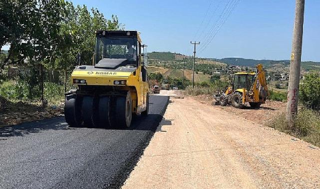 Körfez Alihocalar yolu asfaltlandı