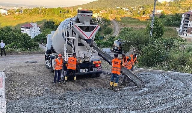 Başkan Sandıkçı: "Canik'te güvenli ve konforlu yolları vatandaşlarımızın hizmetine sunuyoruz"