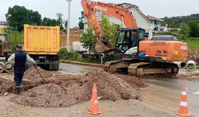 Kandıra Kefken'e Yeni Yağmur Suyu Hattı