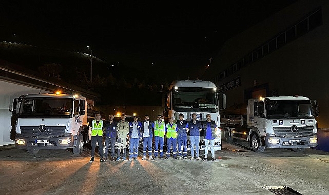 Bartın'da yaşanan sel felaketine İSU'dan yardım eli