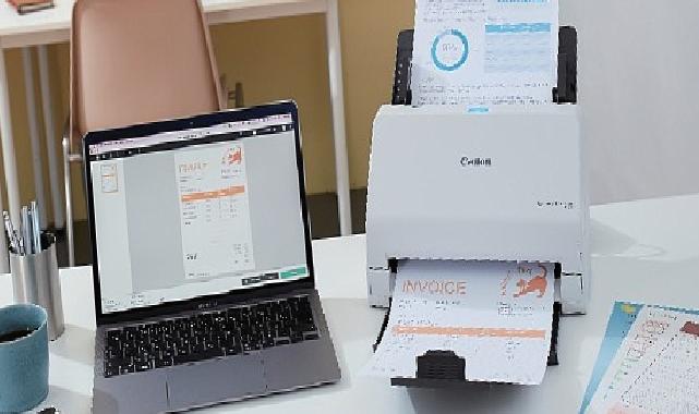 Canon'dan evden çalışanlara ve küçük işletmelere özel yeni bir tarayıcı; imageFORMULA R30