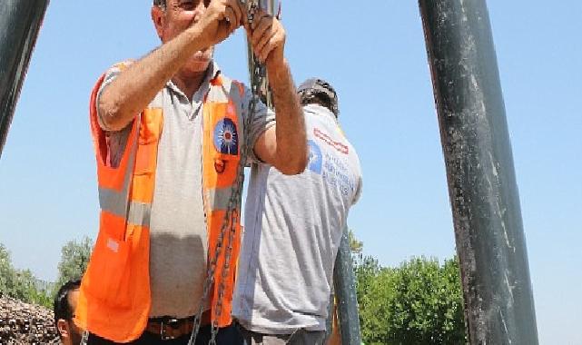 Büyükşehir'den Hacısekilerli çocuklara oyun parkı