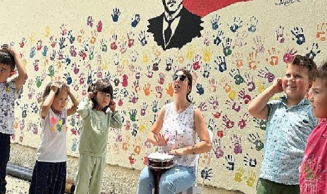 Nilüfer'in çocukları yaz atölyeleriyle şen şakrak