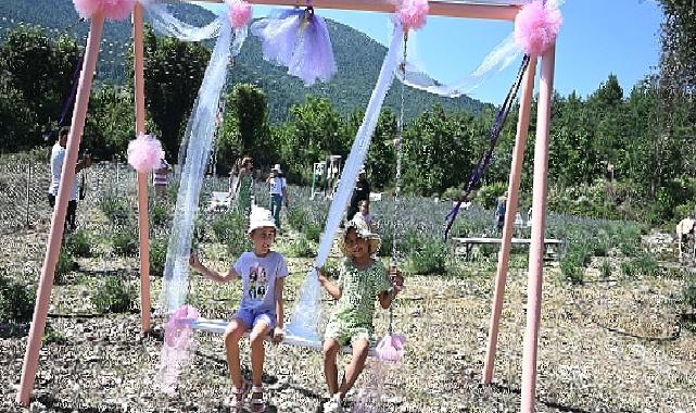 Kemer'de "Lavanta Bahçesi" tanıtım etkinlikleri devam ediyor