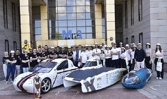 İTÜ ZES Güneş Arabası Ekibi Avustralya World Solar Challenge öncesi Türkiye turuna çıktı