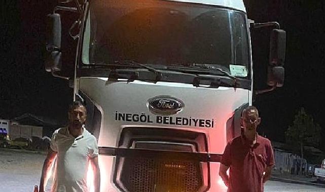 İnegöl Belediyesi Orman Yangınlarına Müdahale İçin Ekip Gönderdi