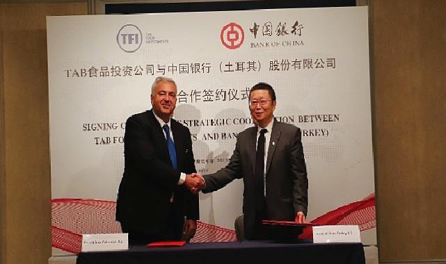 TFI Tab Gıda Yatırımları Bank Of China ile mutabakat belgesi imzaladı