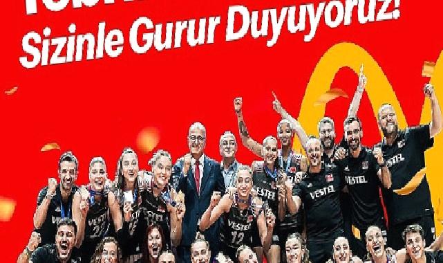 Filenin Sultanları'nın Resmi Sponsoru McDonald's A Milli Kadın Voleybol Takımıyla Gurur Duyuyor!