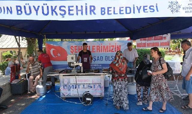 Aydın Büyükşehir Belediyesi'nden yavru Vatana saygı duruşu 