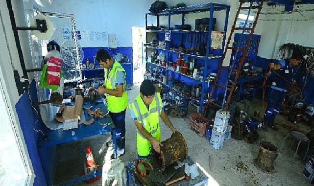 Muğla Büyükşehir Ekipleri Elektrik Kesintilerinin Su Kesintilerine Sebep Olmaması İçin Yoğun Mesai Harcadı