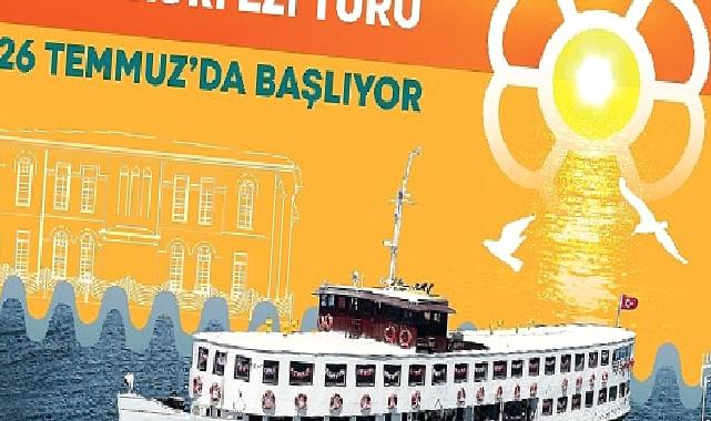 Bergama Vapuru ile İzmir Körfezi turları 26 Temmuz'da başlıyor