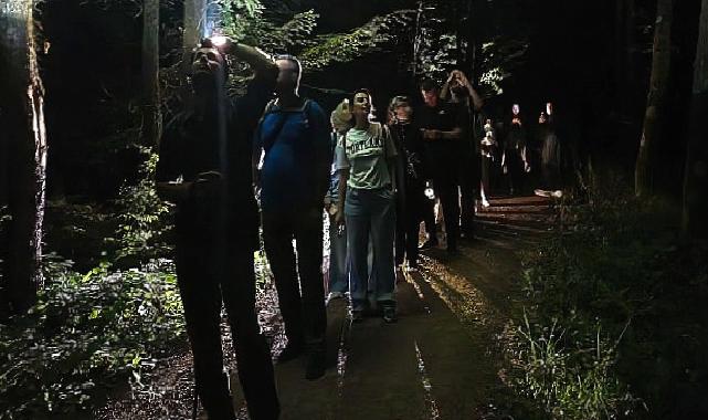 Ormanya'da macera dolu gece yürüyüşü