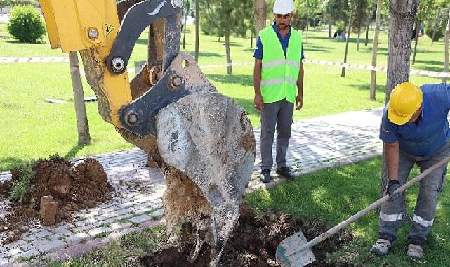 Konya Büyükşehir Yeşil Alanlarda Akıllı Su Sayaçları Kullanıyor